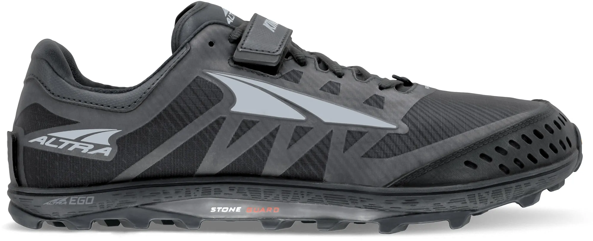Altra King MT 2 Mens Trail Running Shoes - Black Breathable Daily Walk