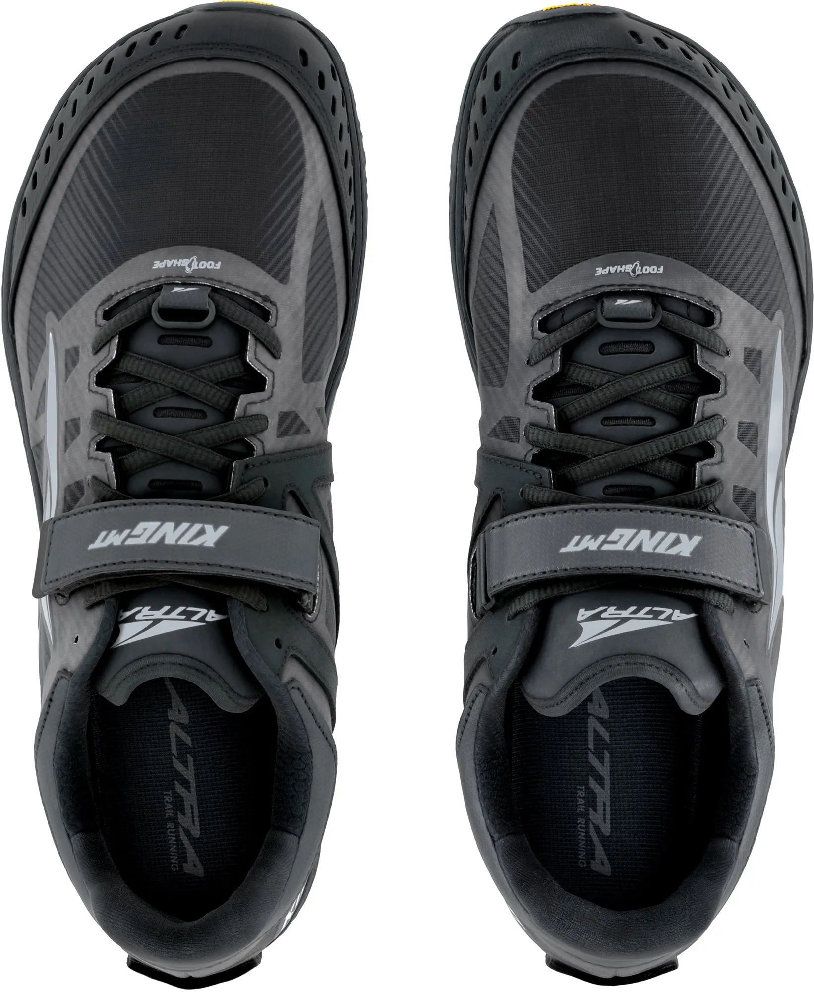 Bold Neon Altra King MT 2 Mens Trail Running Shoes - Black