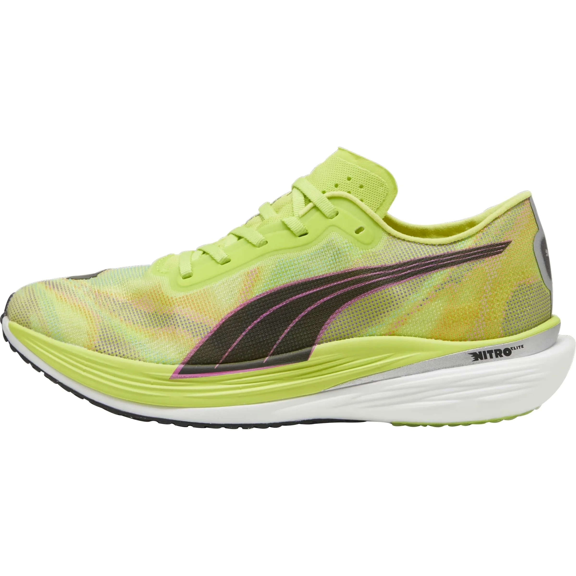 Puma Deviate Nitro Elite 2 Mens Running Shoes - Green Spring Jump Peace Mood