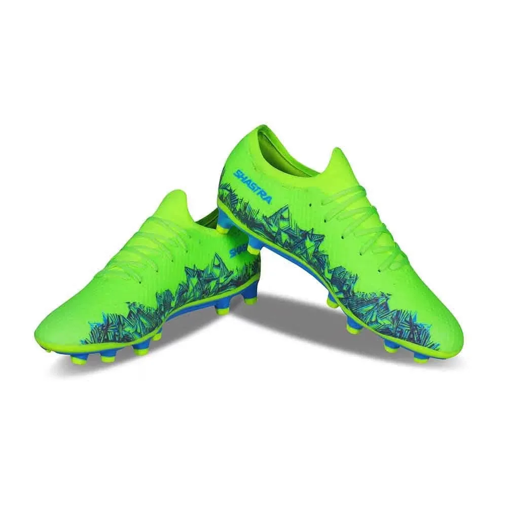Controlled Movement NIVIA Shastra Football Shoes for Men (Green)