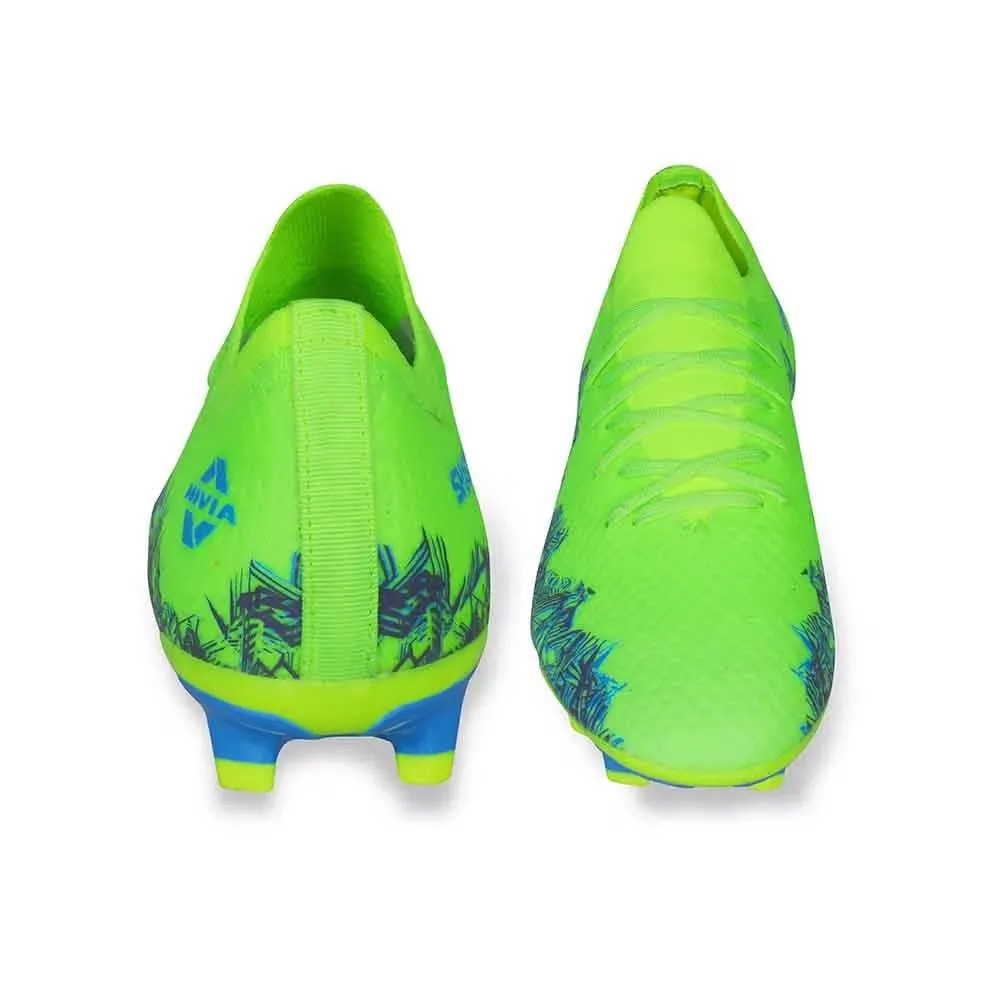 Center Control NIVIA Shastra Football Shoes for Men (Green)