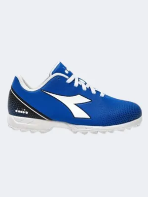 Body Control Stable Sole Diadora Pichichi 7 Gs-Boys Football Shoes Blue/White/Black