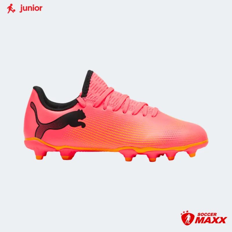 Puma Junior Future 7 Play Firm/All-Ground Cleats Smooth Step Optimal Support