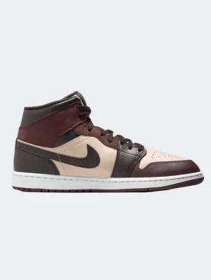Nike Air Jordan 1 Se Men Basketball Shoes Velvet Brown/Sand 360 Degree Airflow Ultra Responsive Core