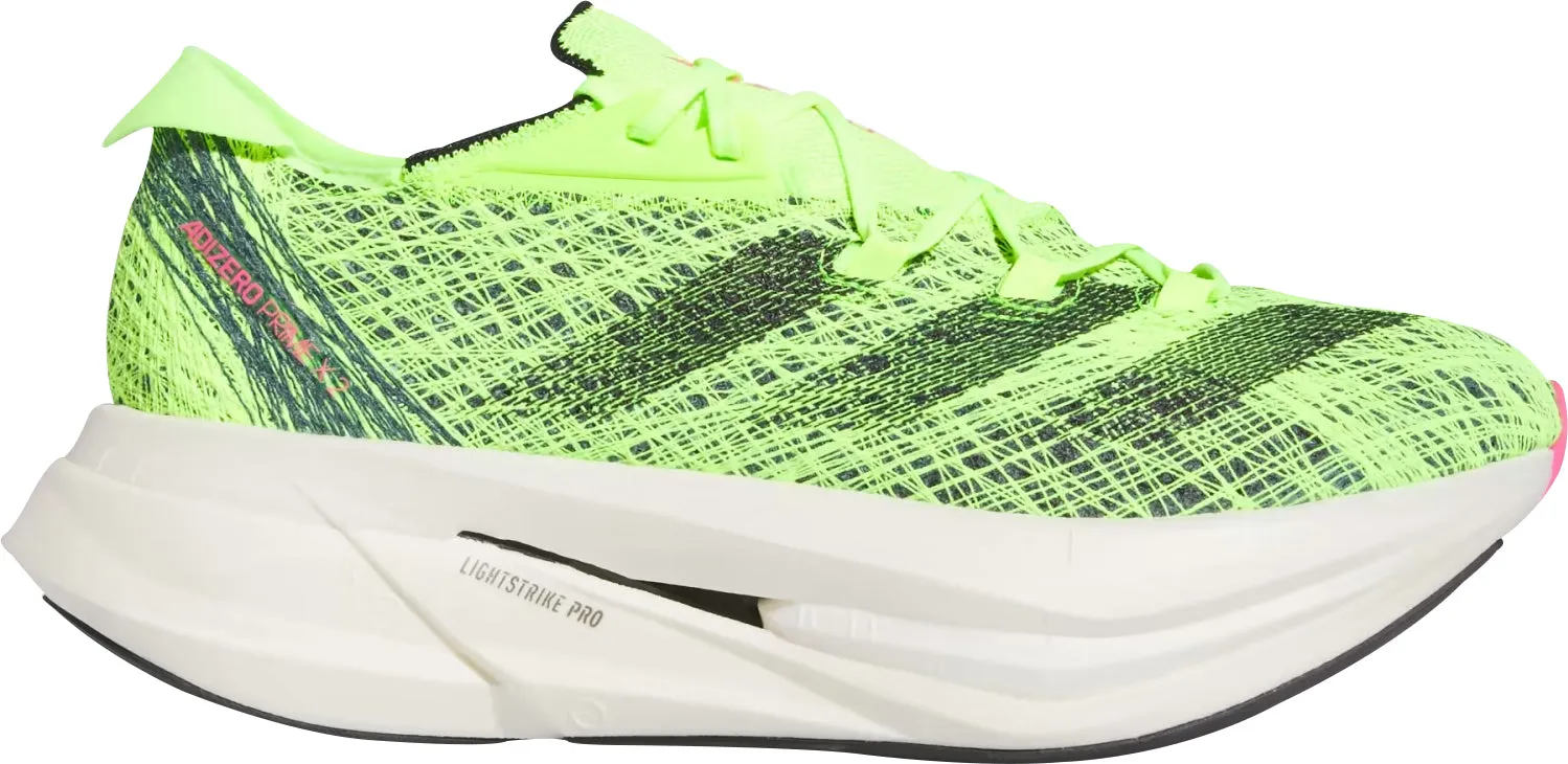 Energy Rise adidas Adizero Prime X 2.0 Strung Running Shoes - Yellow