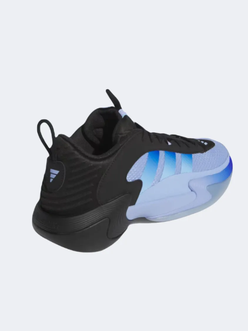 Progressive Flex Grooves Fast Foot Support Adidas Exhibit Select 2 Women Basketball Shoes Black/Blue Spark