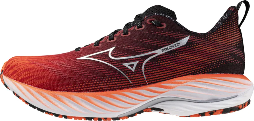 Mizuno Wave Rider 28 Running Shoes - Red Coastal vibe