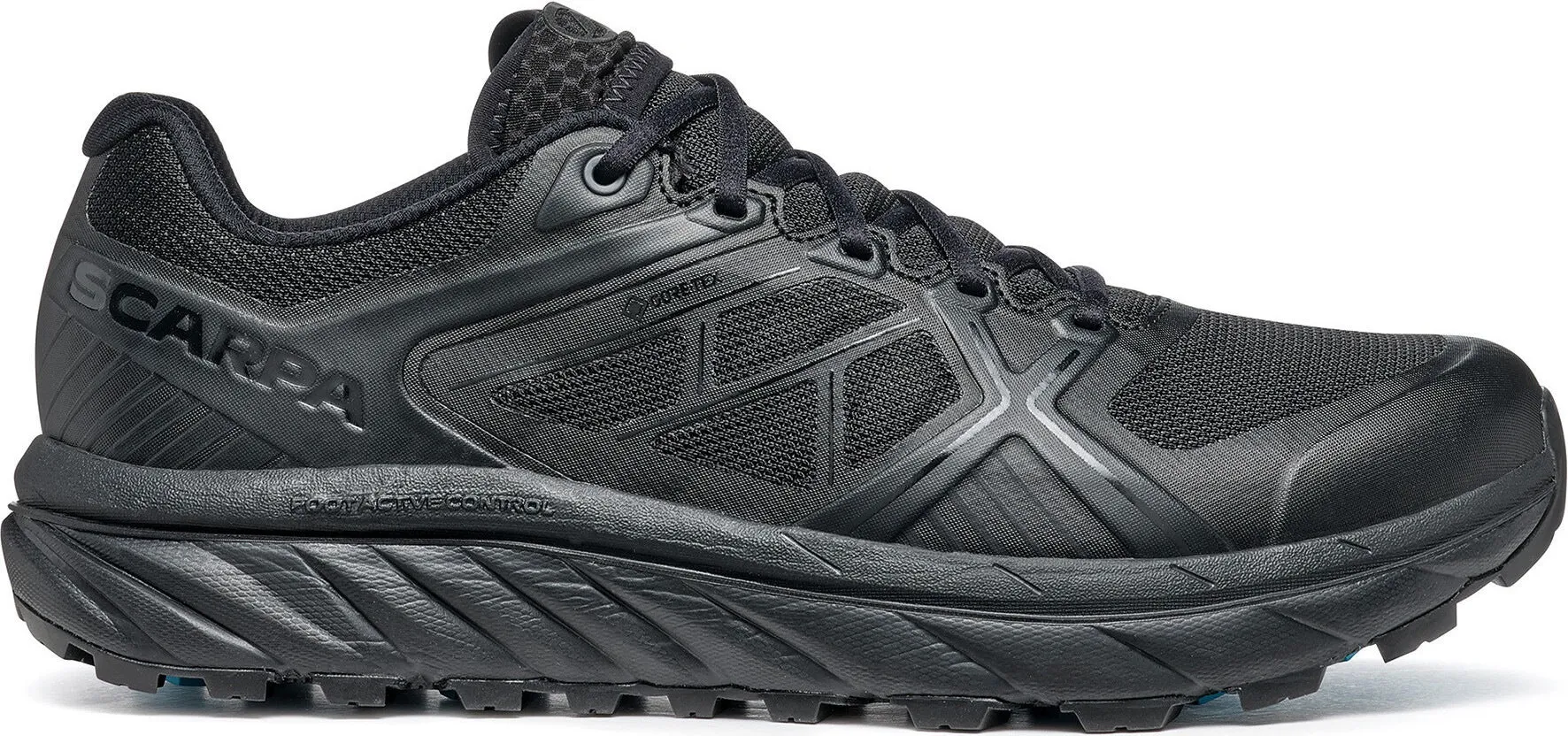 Quick Drying Travel Enthusiasts Scarpa Spin Inifinity GORE-TEX Mens Trail Running Shoes - Black