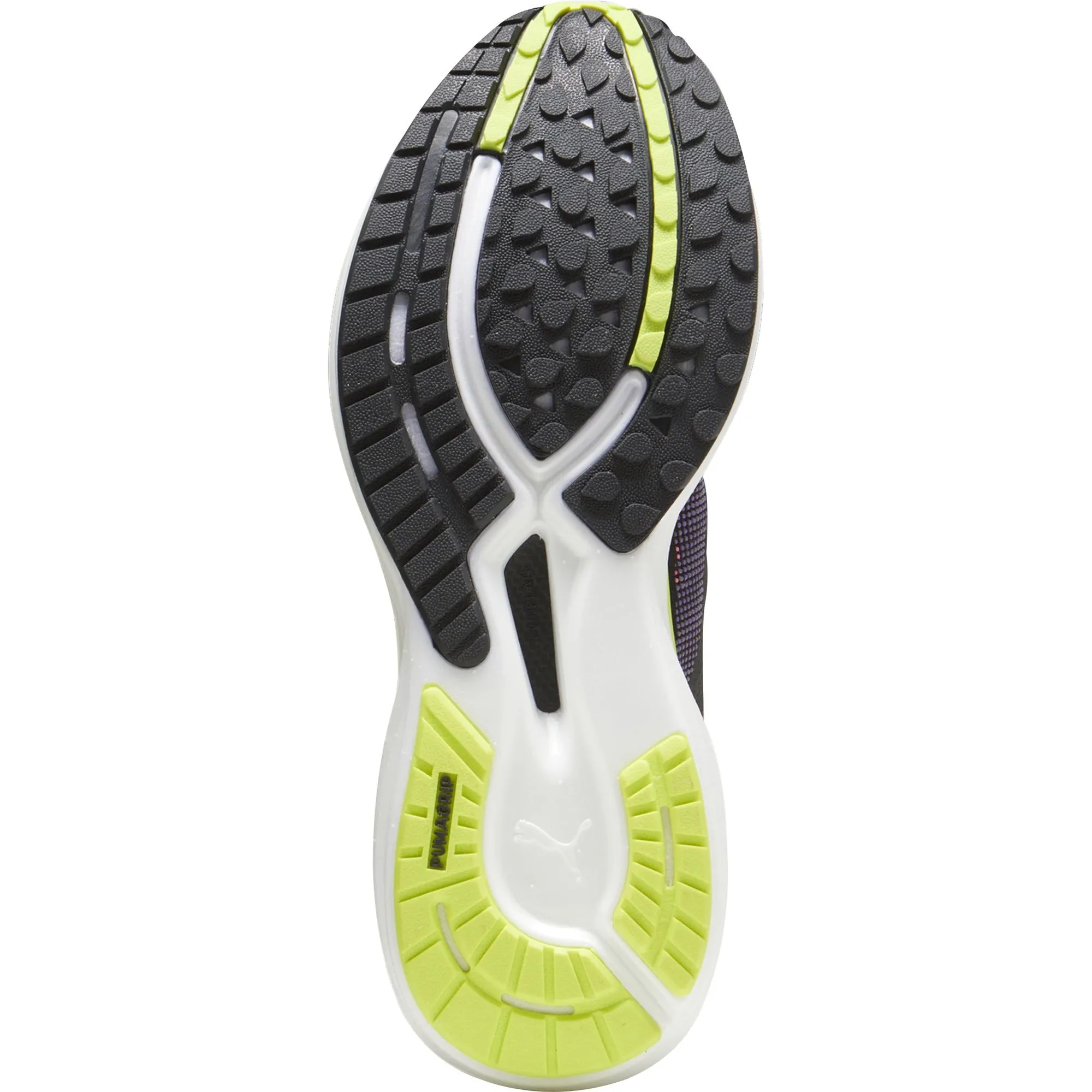 Puma Deviate Nitro 2 Mens Running Shoes - Black Flexible Fit Active People Sweat Resistant Indoor Fitness