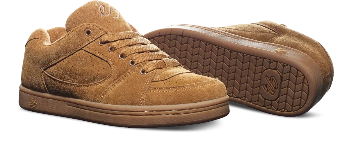 Es Accel OG - Brown/Gum Anti   Slip Feature