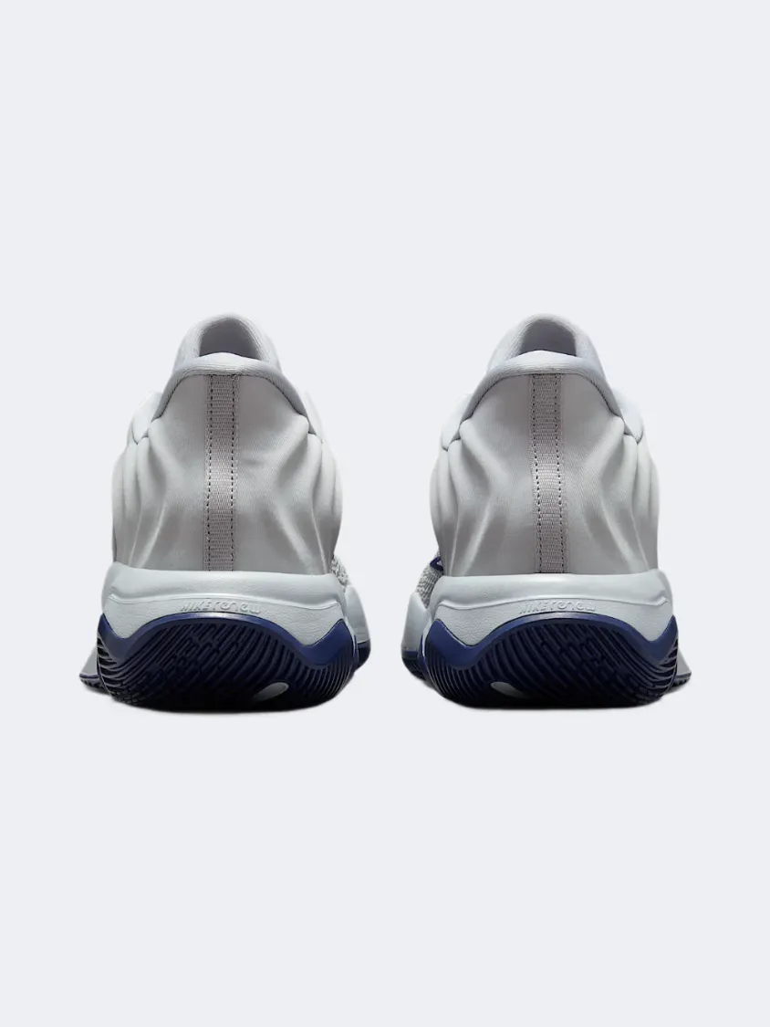 Advanced Flex Notches Ergonomic Last Shape Nike Giannis Immortality 4 Men Basketball Shoes Wolf Grey/Navy