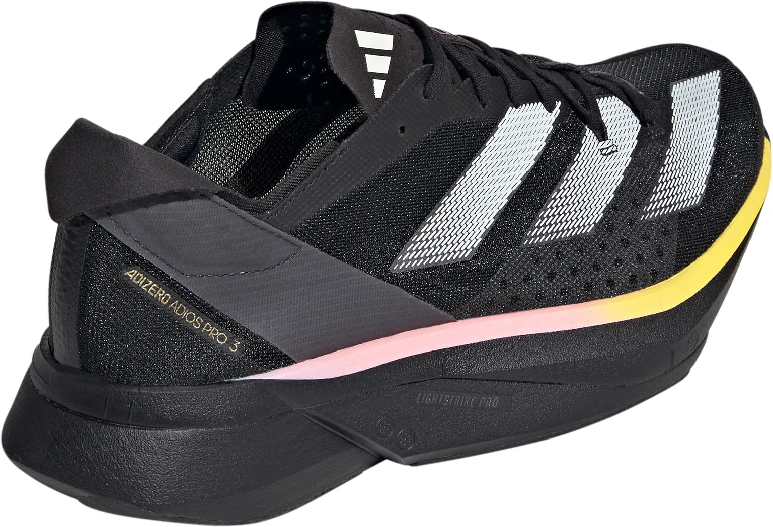 Love Glow adidas Adizero Adios Pro 3 Running Shoes - Black