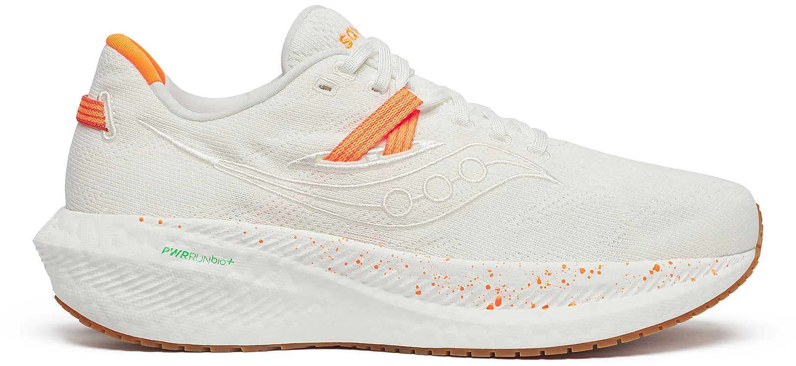 Saucony Triumph RFG Mens Running Shoes - White Anti Bacterial