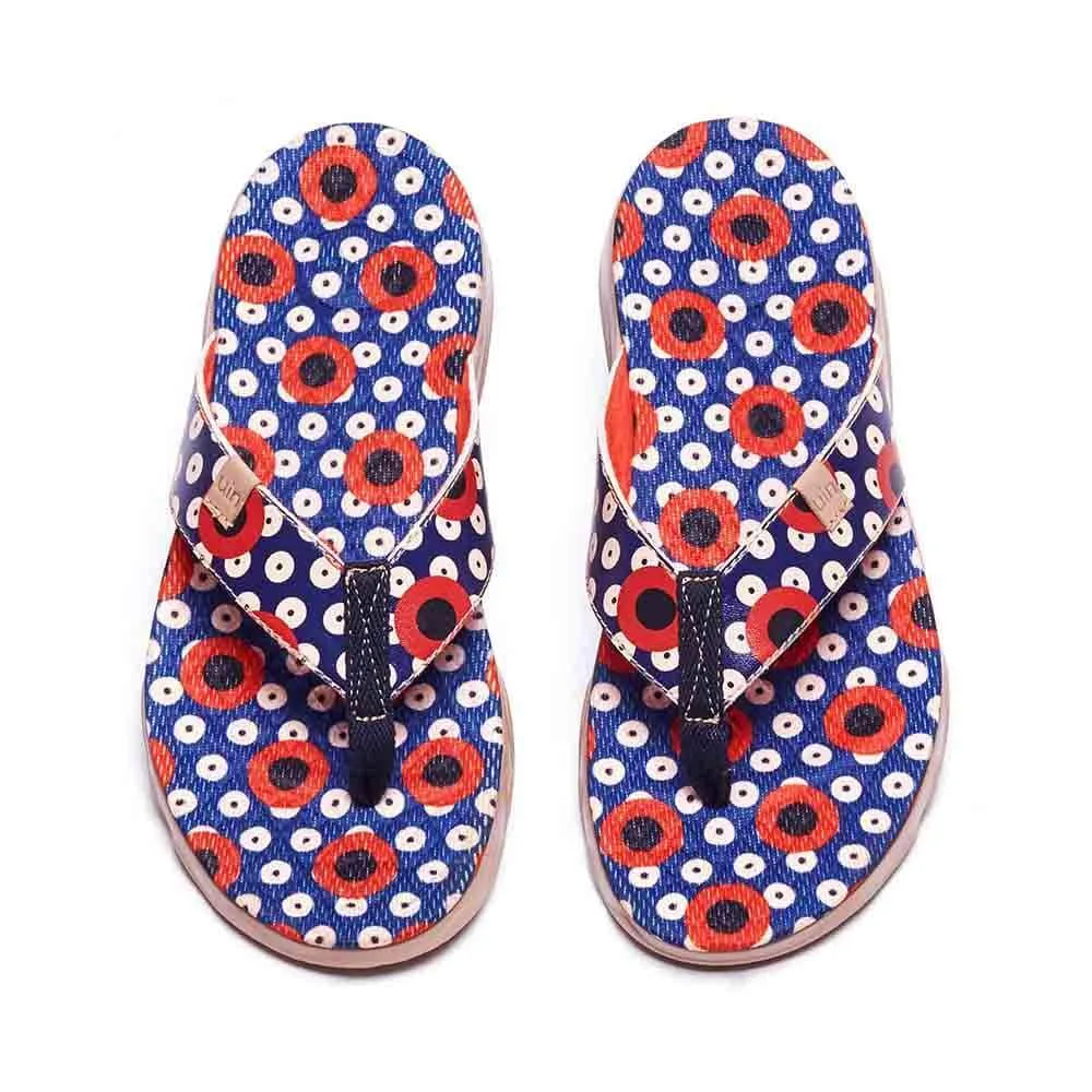 Effortless Comfort Quick Fit Walks Dots Women Majorca Flip Flops