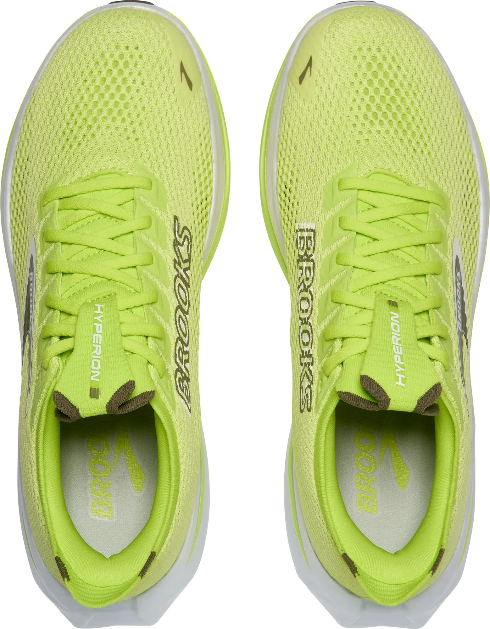 Brooks Hyperion 3 Mens Running Shoes - Green Shiny Tone