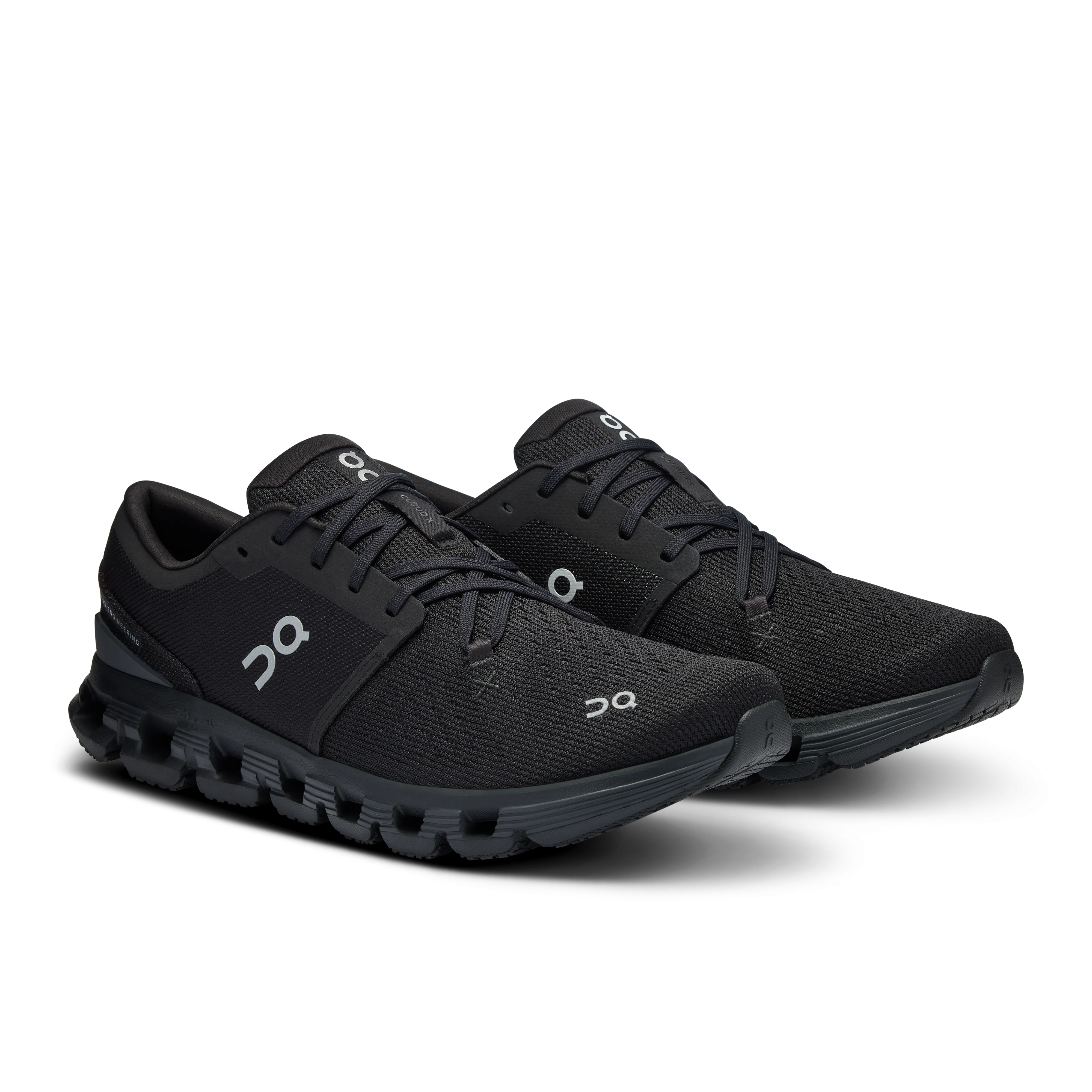 ON CLOUD X 4 MEN'S synthetic leather extra - wide running shoes
