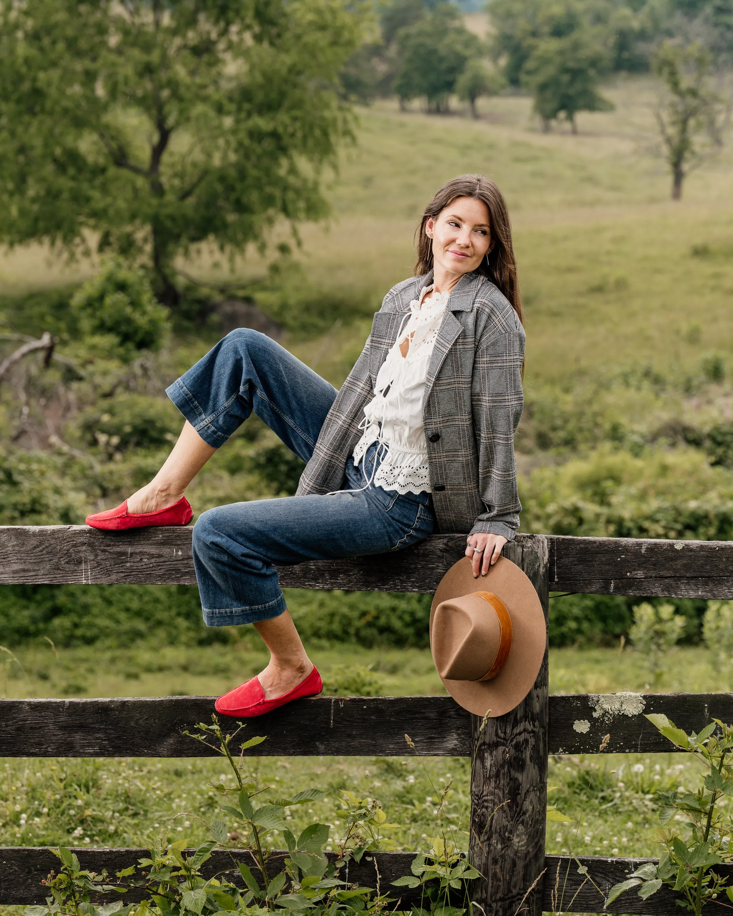 Jillian Driving Moccasin Stretchable Material