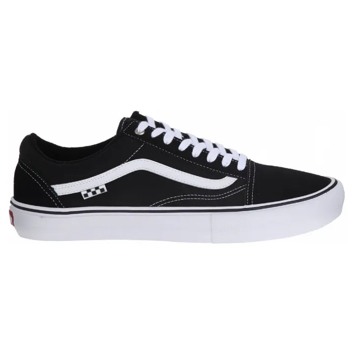 Active Support Shock Absorb Vans Skate Old Skool Pro Skateboarding Shoes - Black/White