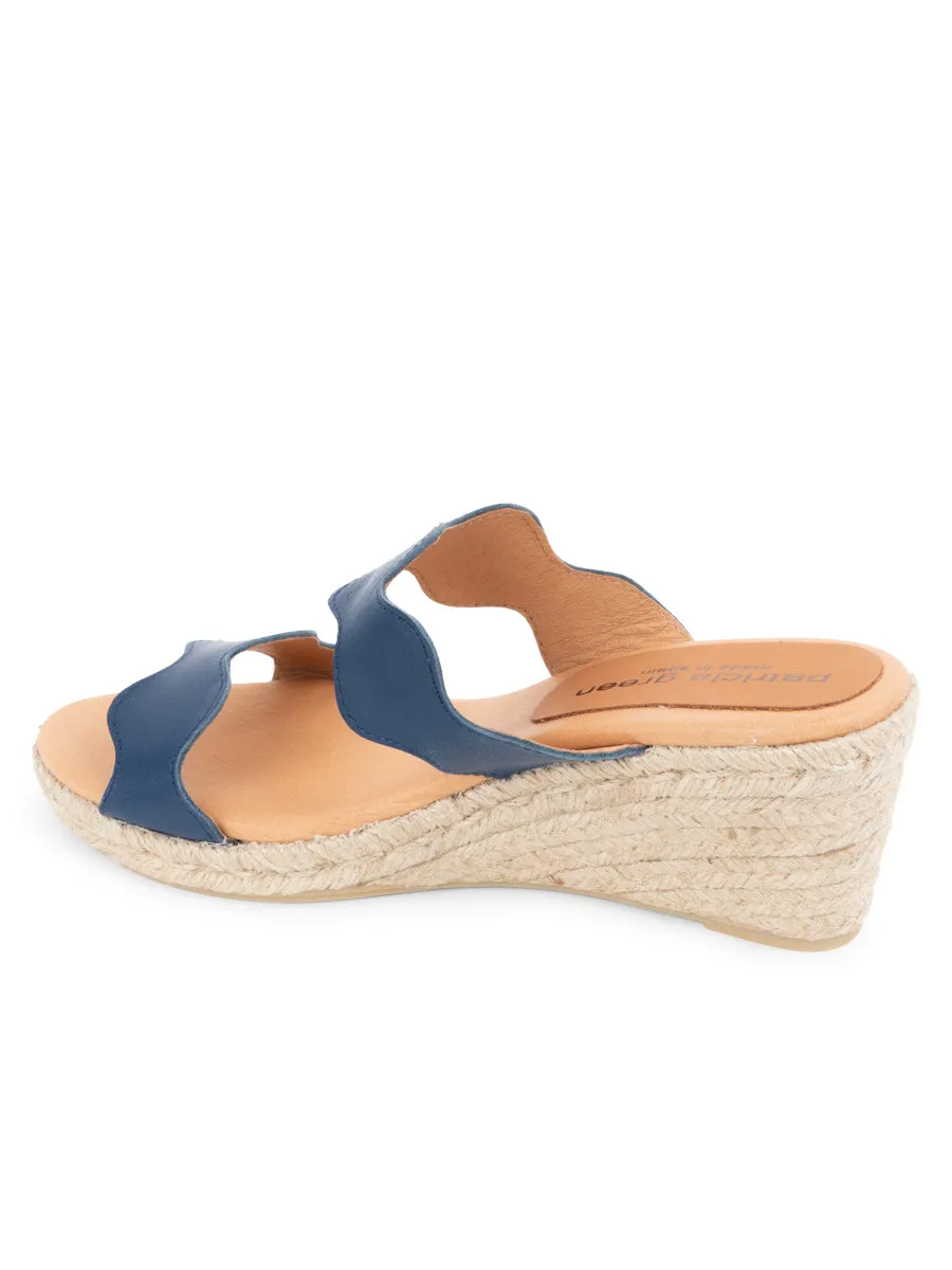 Round Edge Mid Top Design Palm Beach Espadrille