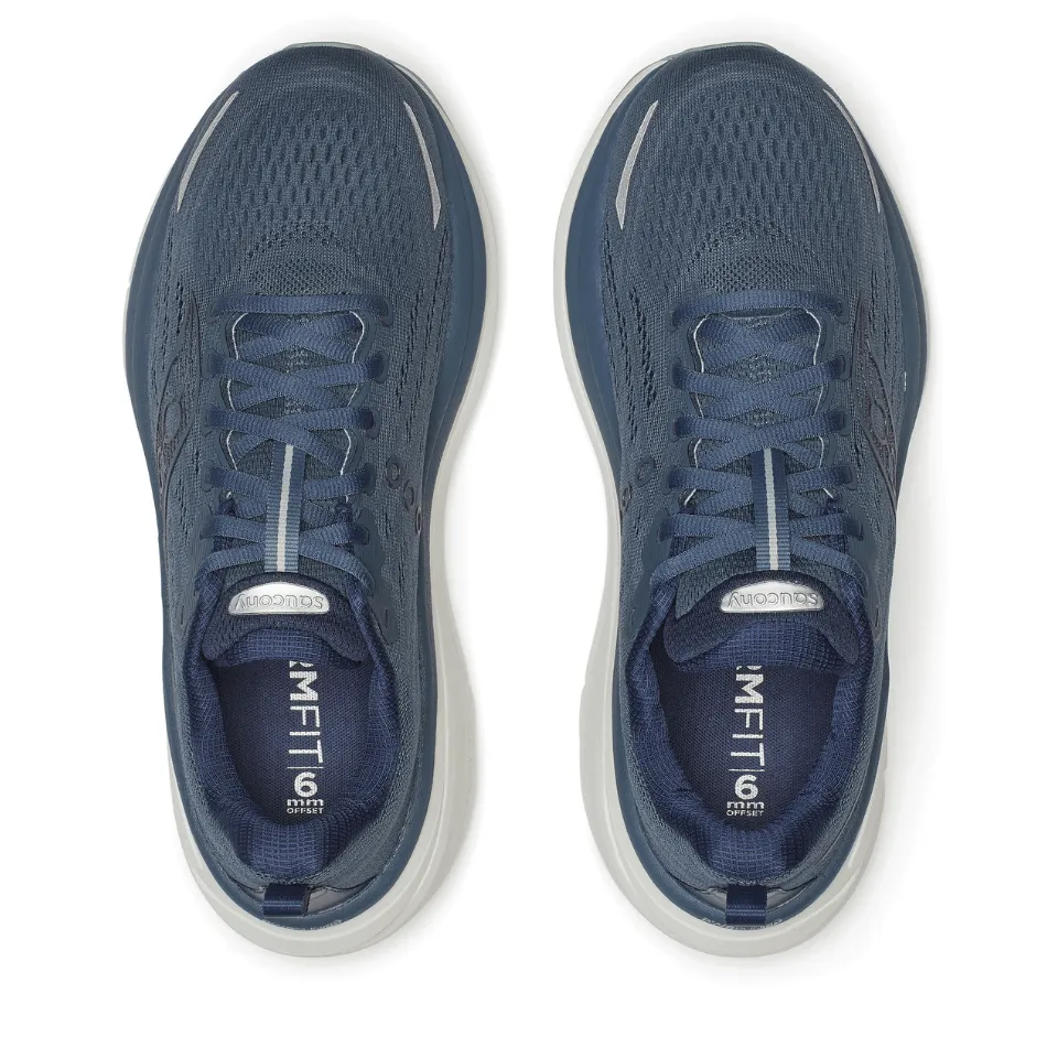 weekend running Saucony Men's Hurricane 25 Running Shoes in Dusk/Iceberg AW25
