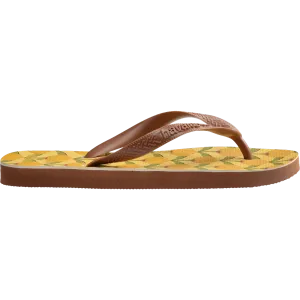 Perfect Slip Simple Steps Women's FARM Rio Banana Deco Top Sandal
