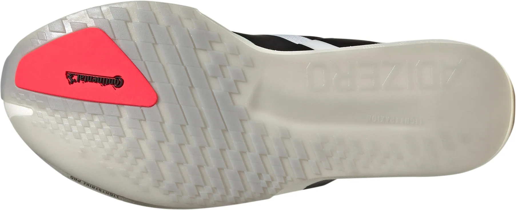 Metal Edge adidas Adizero Adios 9 Mens Running Shoes - White