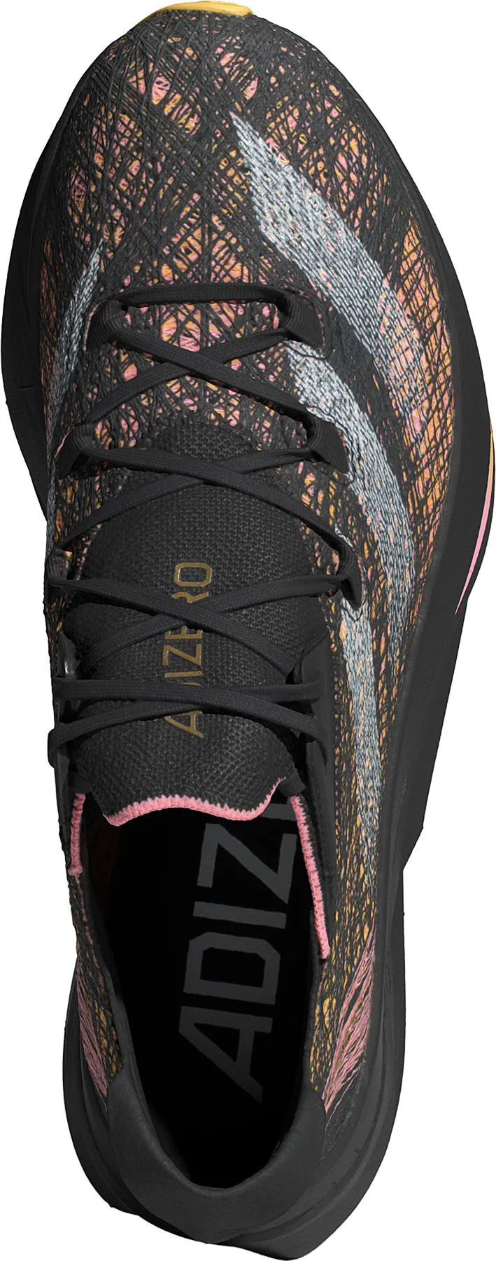adidas Adizero Prime X 2.0 Strung Running Shoes - Black Sky Blue