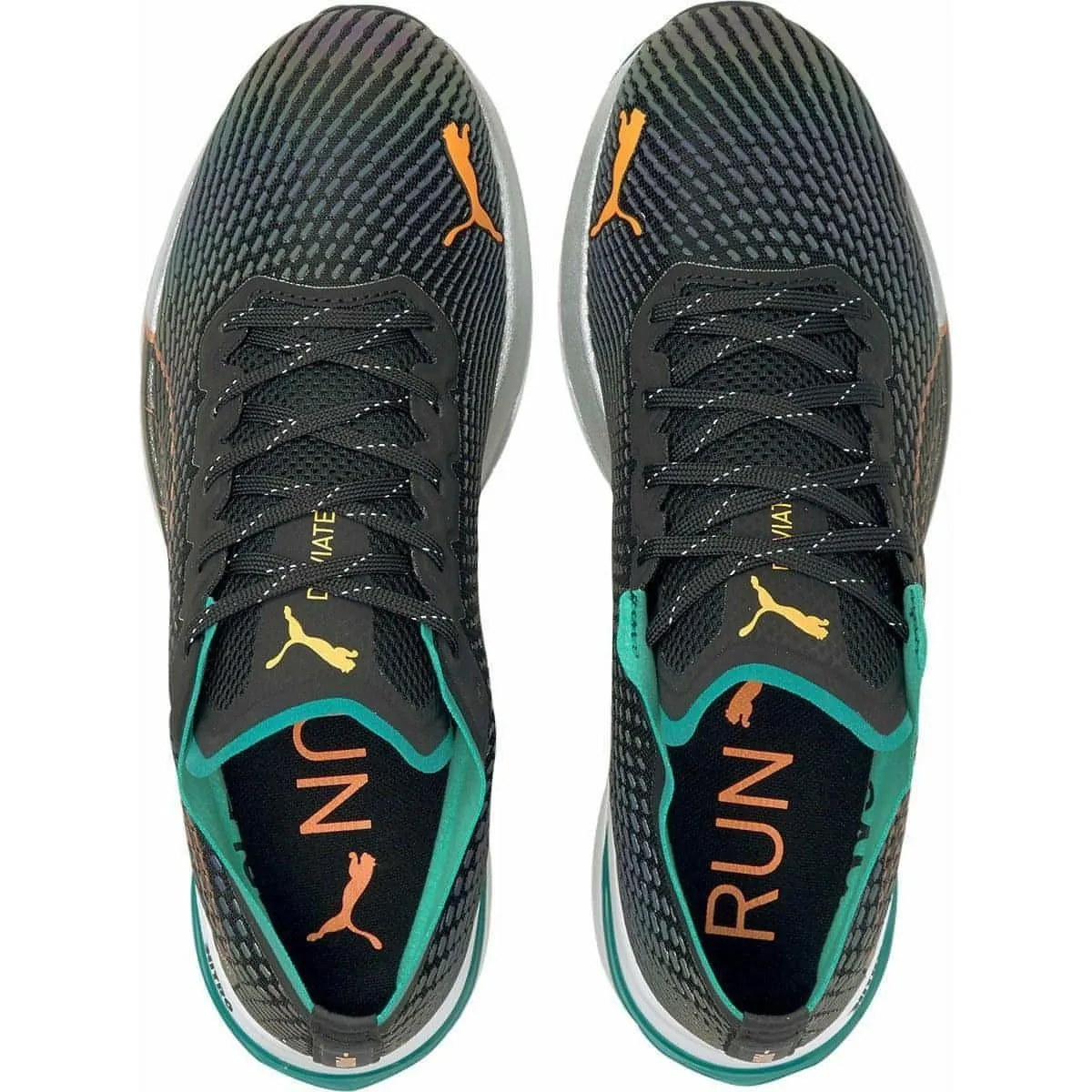 Puma Deviate Nitro WTR Mens Running Shoes - Black Work Ready