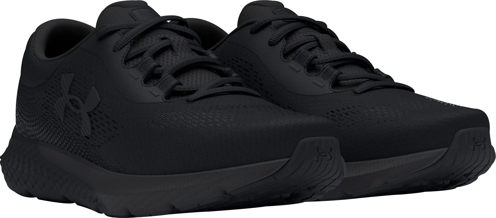 Gym Life Earth Mood Under Armour Charged Rogue 4 Mens Running Shoes - Black