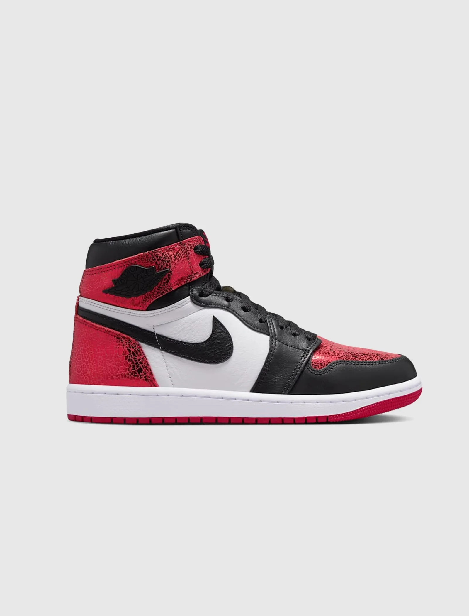 WOMEN'S AIR JORDAN 1 HI OG "VARSITY RED" Slip Resistant Outdoor Explorers