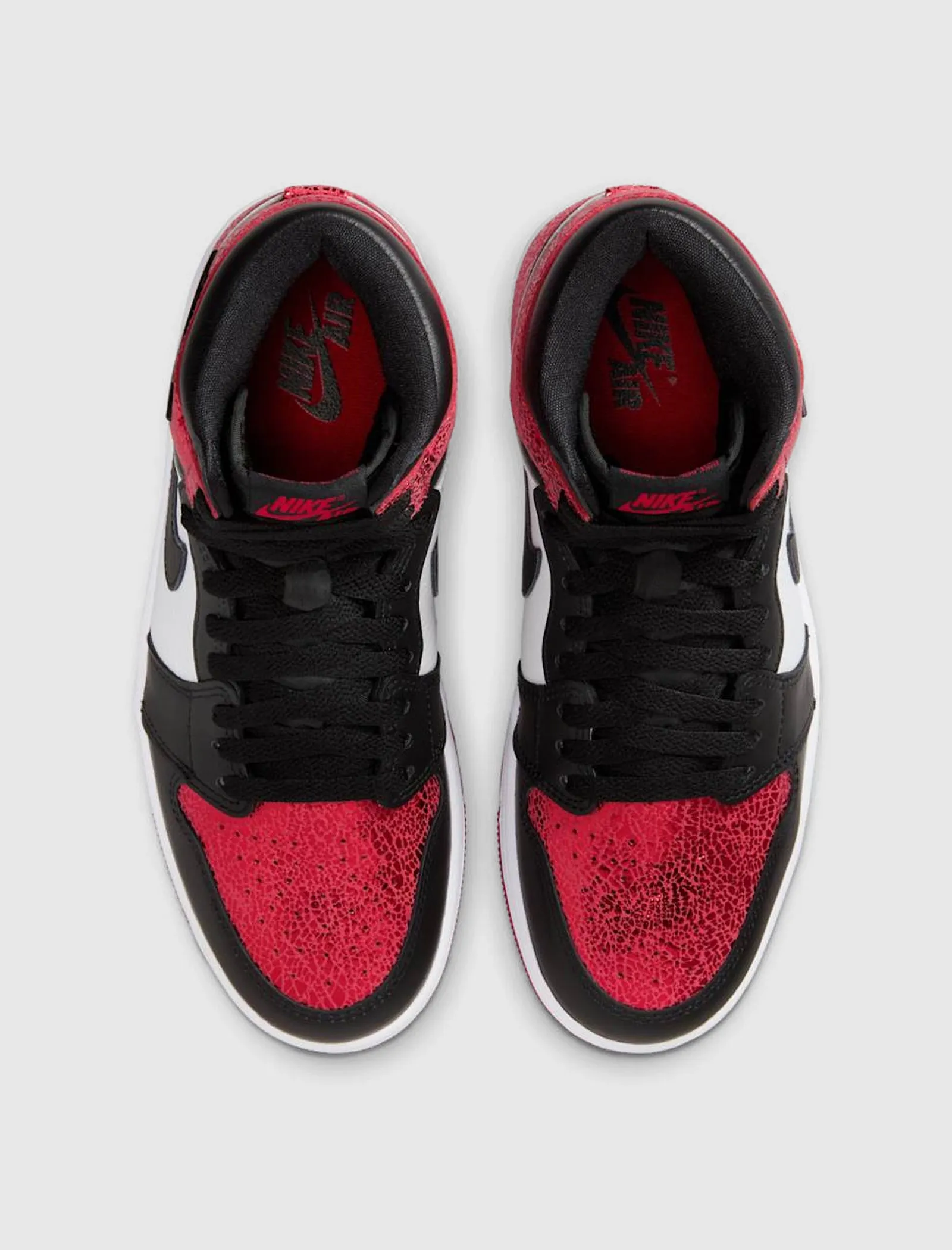 Sweat Resistant Indoor Fitness WOMEN'S AIR JORDAN 1 HI OG "VARSITY RED"