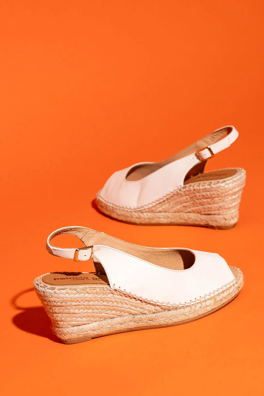 Peyton Peep Toe Slingback Espadrille Flexible Movement Comfortable Performance