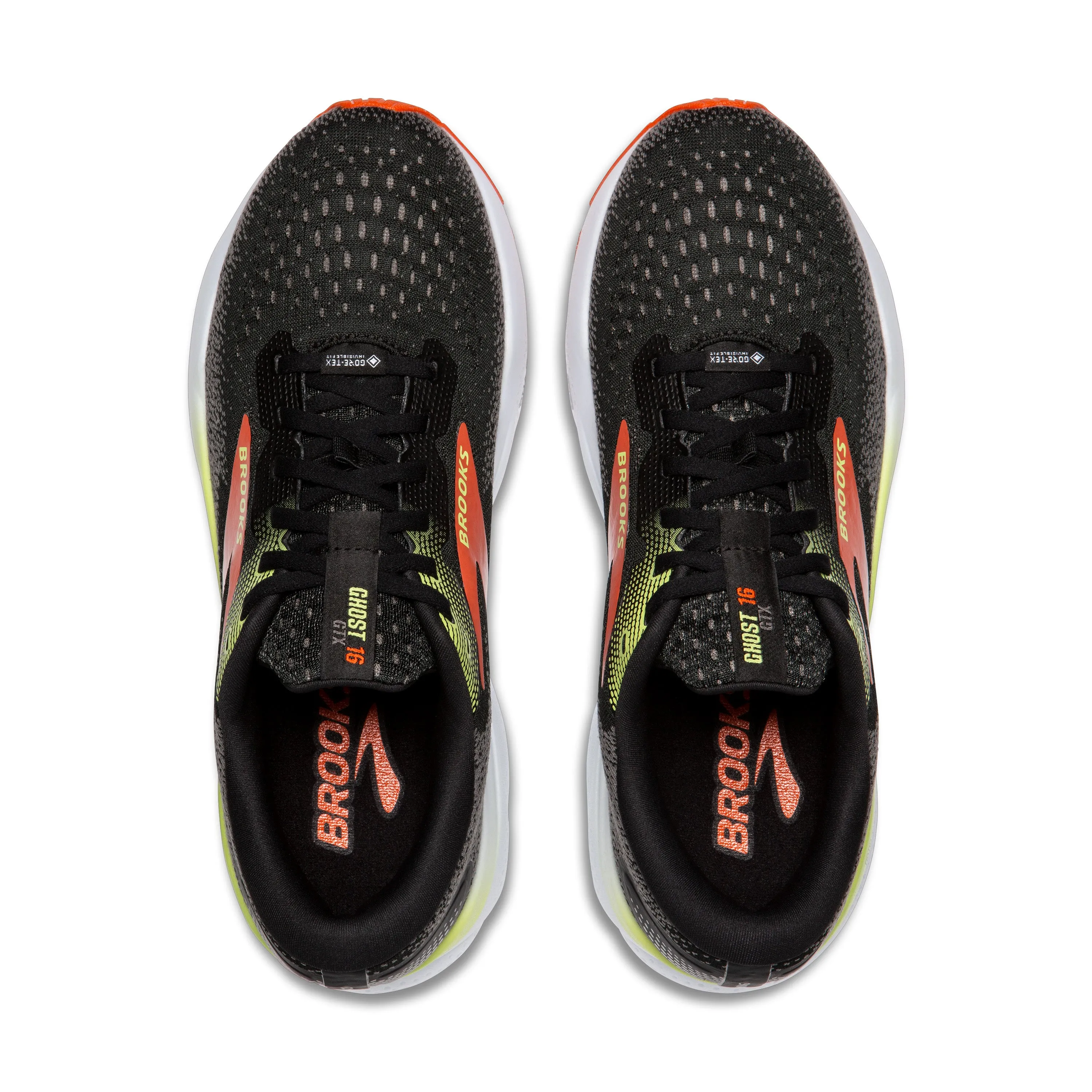 BROOKS GHOST V16 GTX MEN'S Comfort collar Pilates Cool