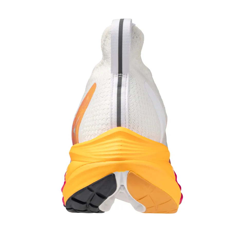 running belts video - game - themed running option Mizuno Unisex Neo Vista 2 Running Shoes in White/White/Pink Tetra AW25