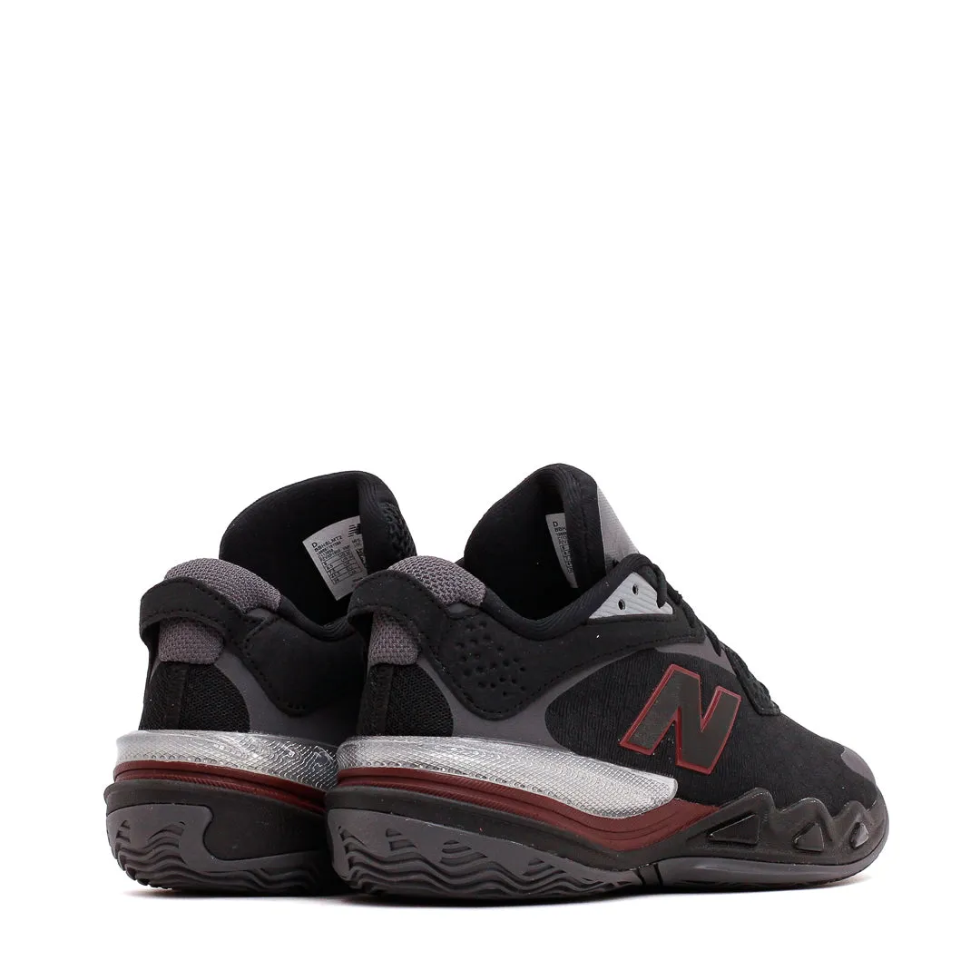 Hyper Elastic Material QuickDrying New Balance Basketball Unisex Hesi Low v2 Black Crimson BBHSLMT2