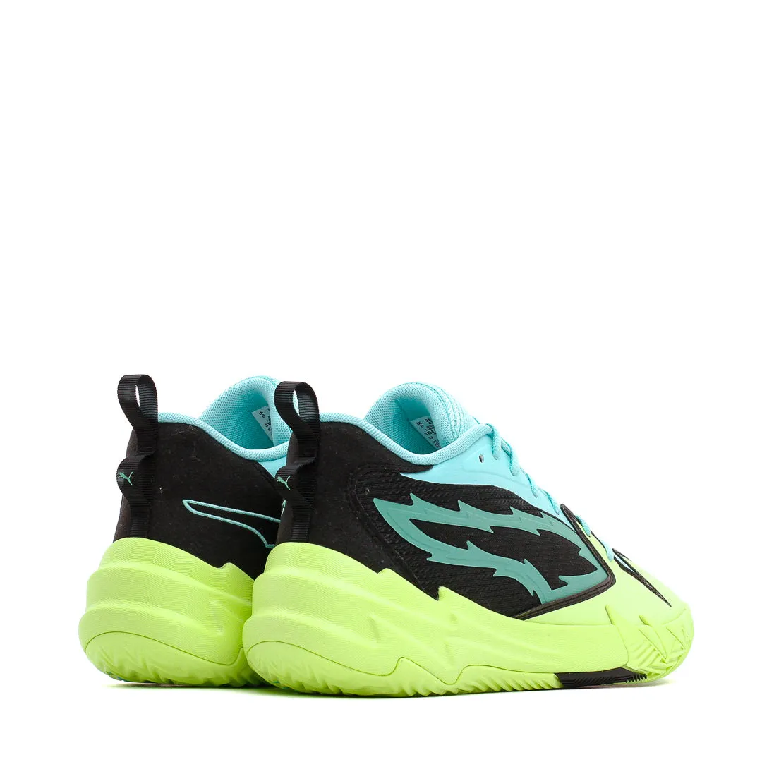 Puma Basketball Men Scoot Zeros Team Green Blue 310415-05 All Purpose Torsion Control Plate
