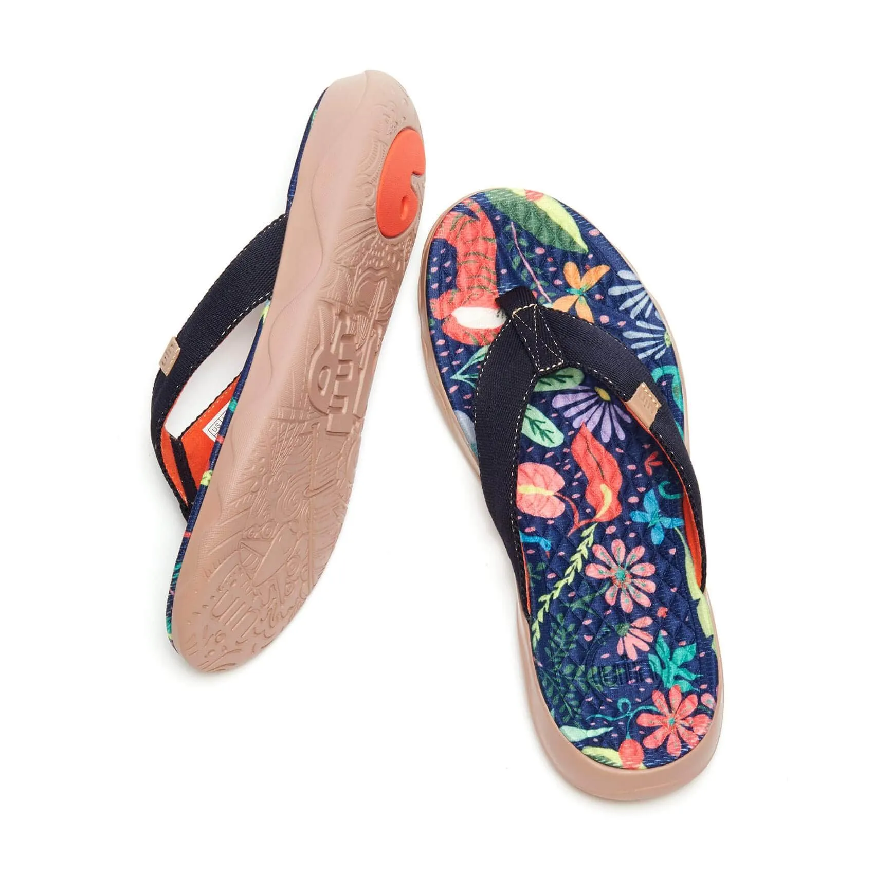 Jungle Party Women Majorca Flip Flops All Day Slip Breathable Material