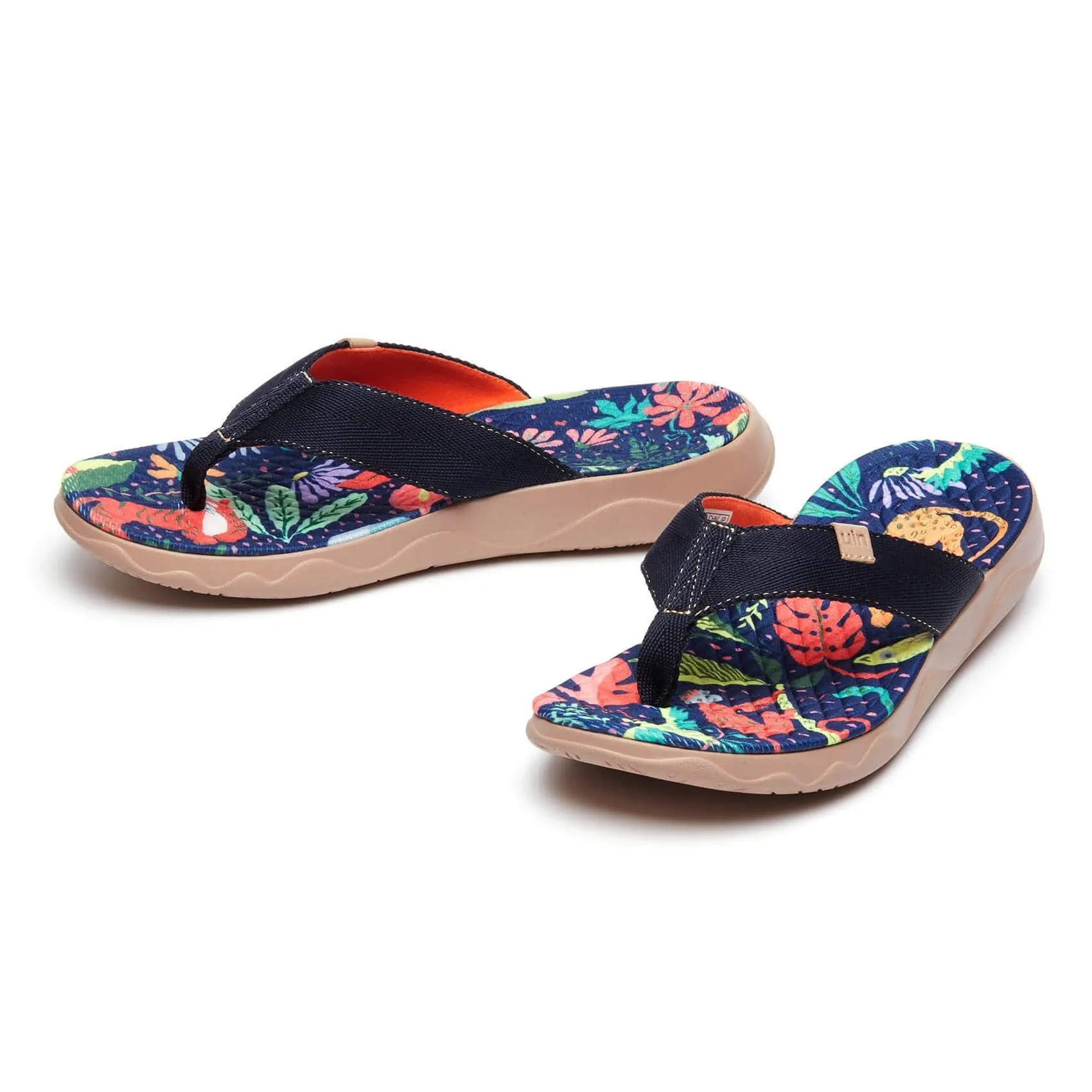 Pool Rest Outfit Jungle Party Women Majorca Flip Flops