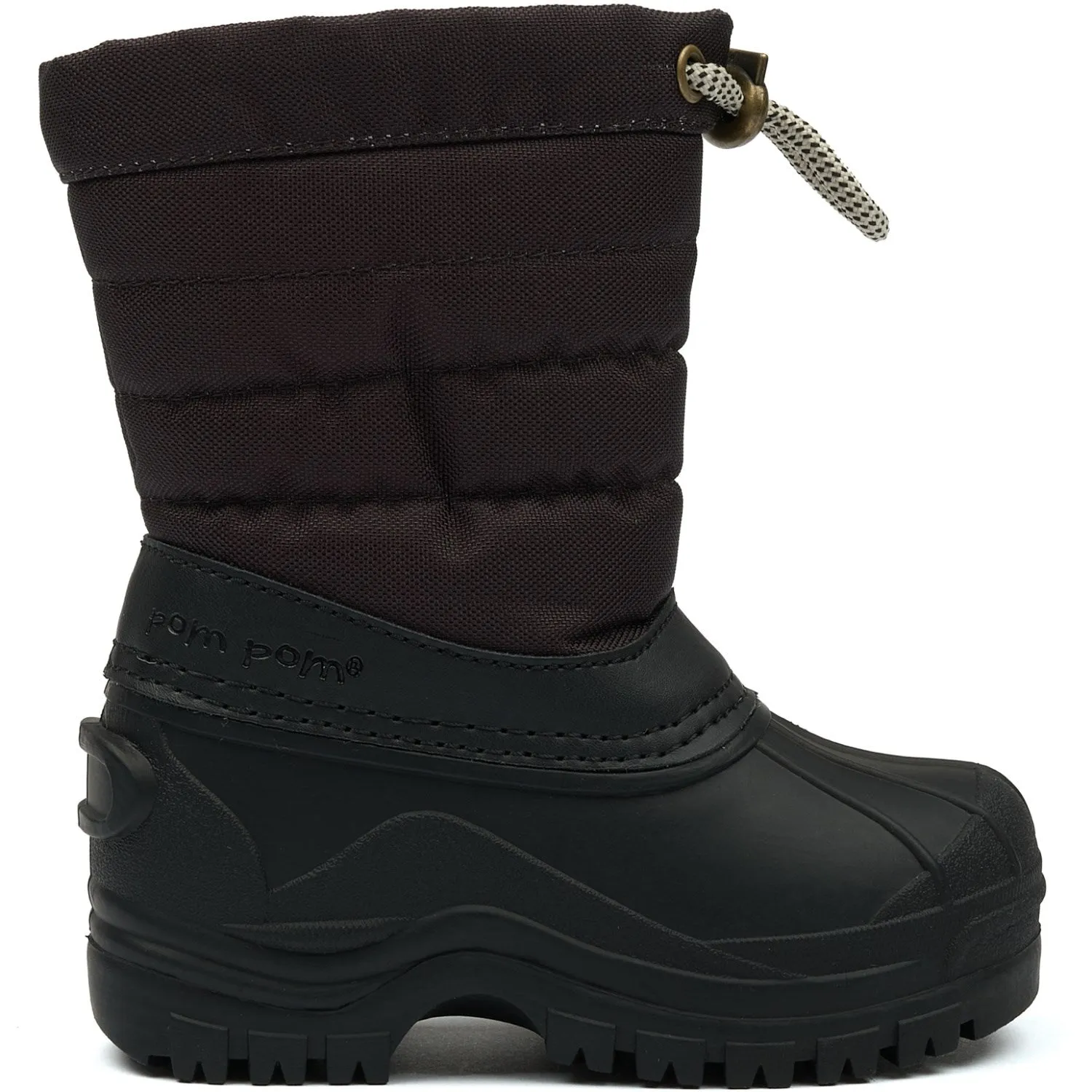 Pom Pom Black PmWill Winter Boot Snow Exploration Snowy weather