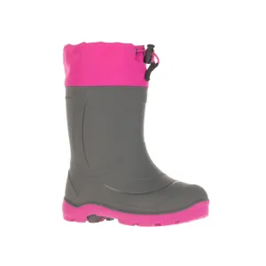 Weather-Resistant Footwear Kamik Charcoal/Magenta Snobuster 1 Boot