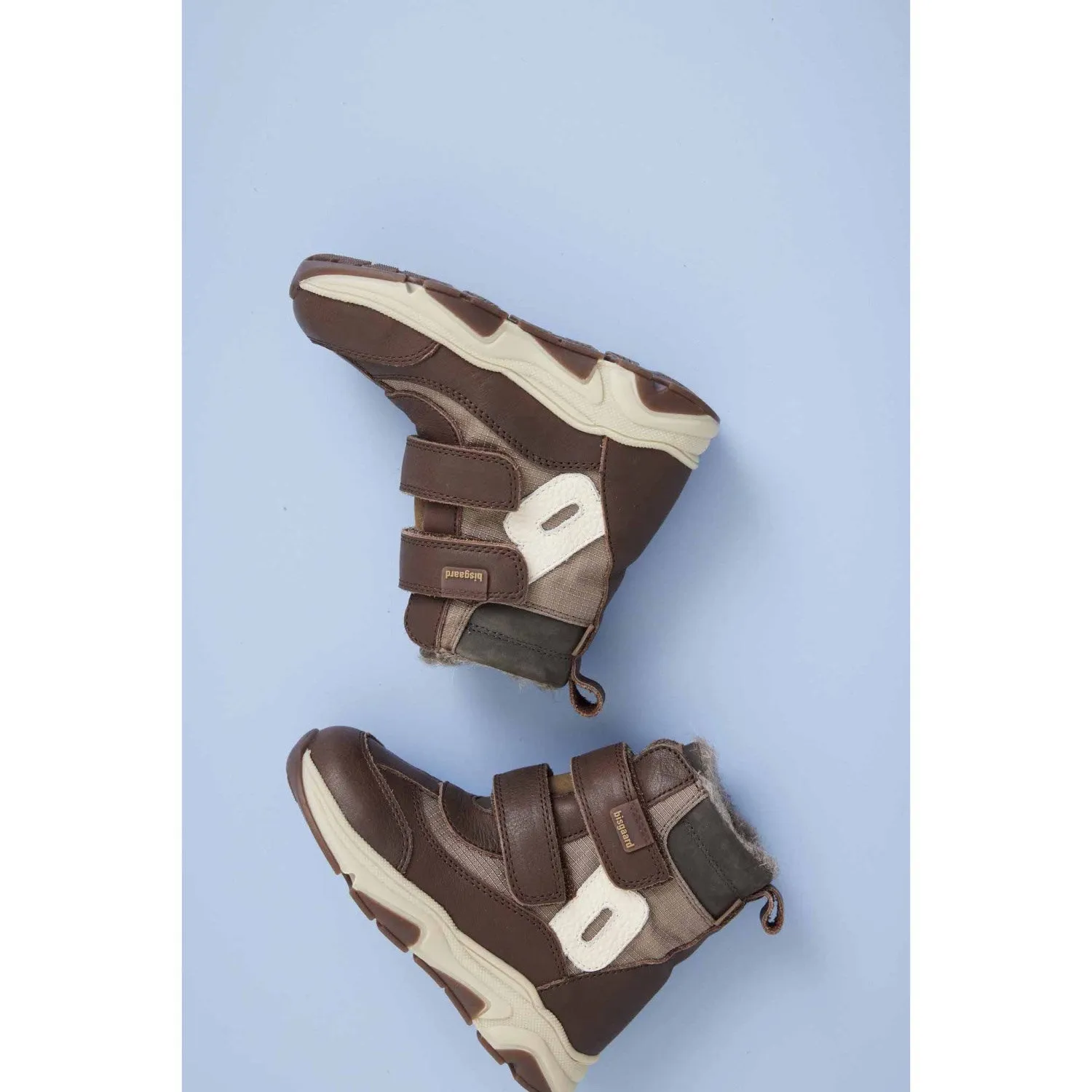 Bisgaard Brown Marius Tex Vinterst?vler Lightweight Snow Boots for Men