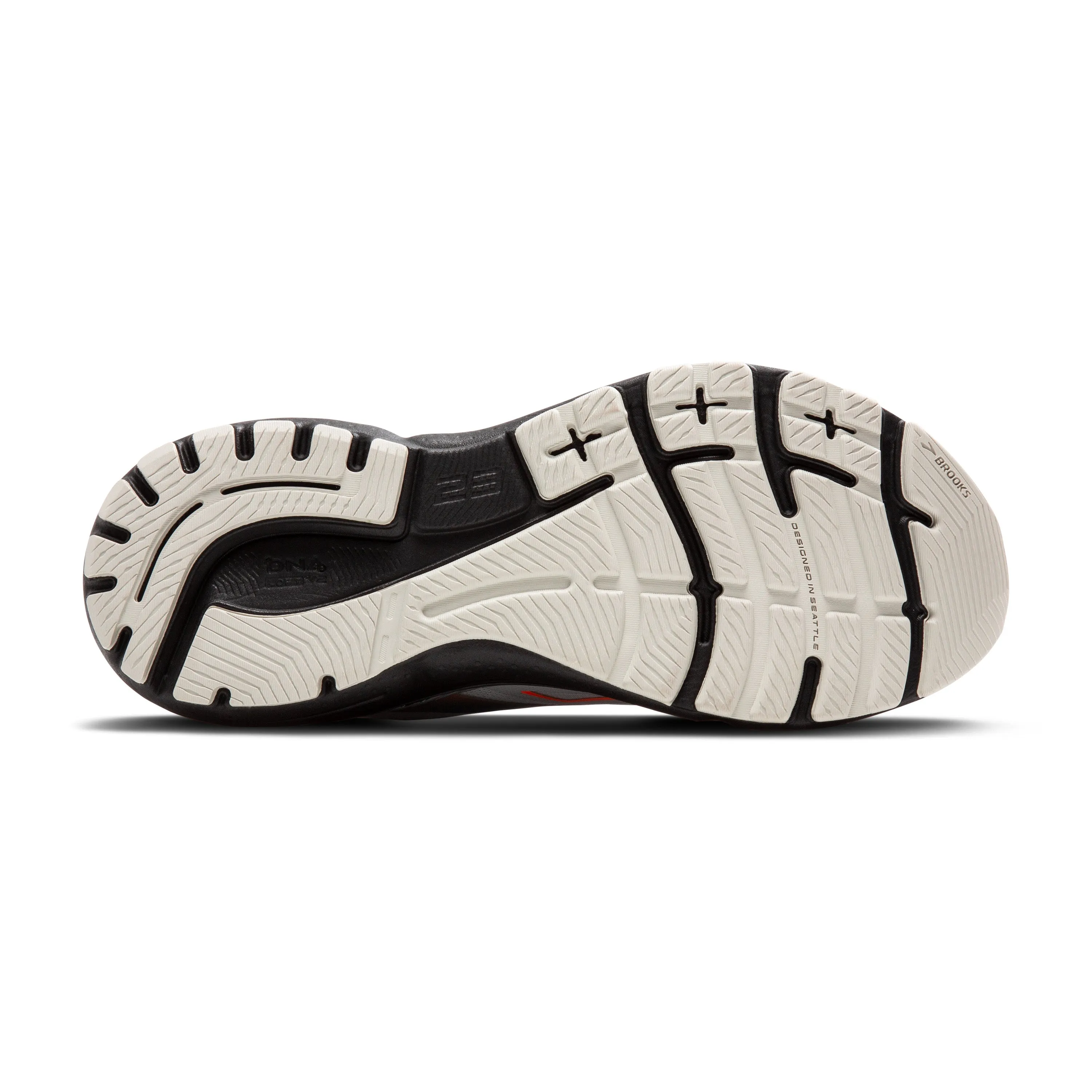 Leather Material supinated foot shoe support BROOKS ADRENALINE V23 GORE-TEX MEN'S