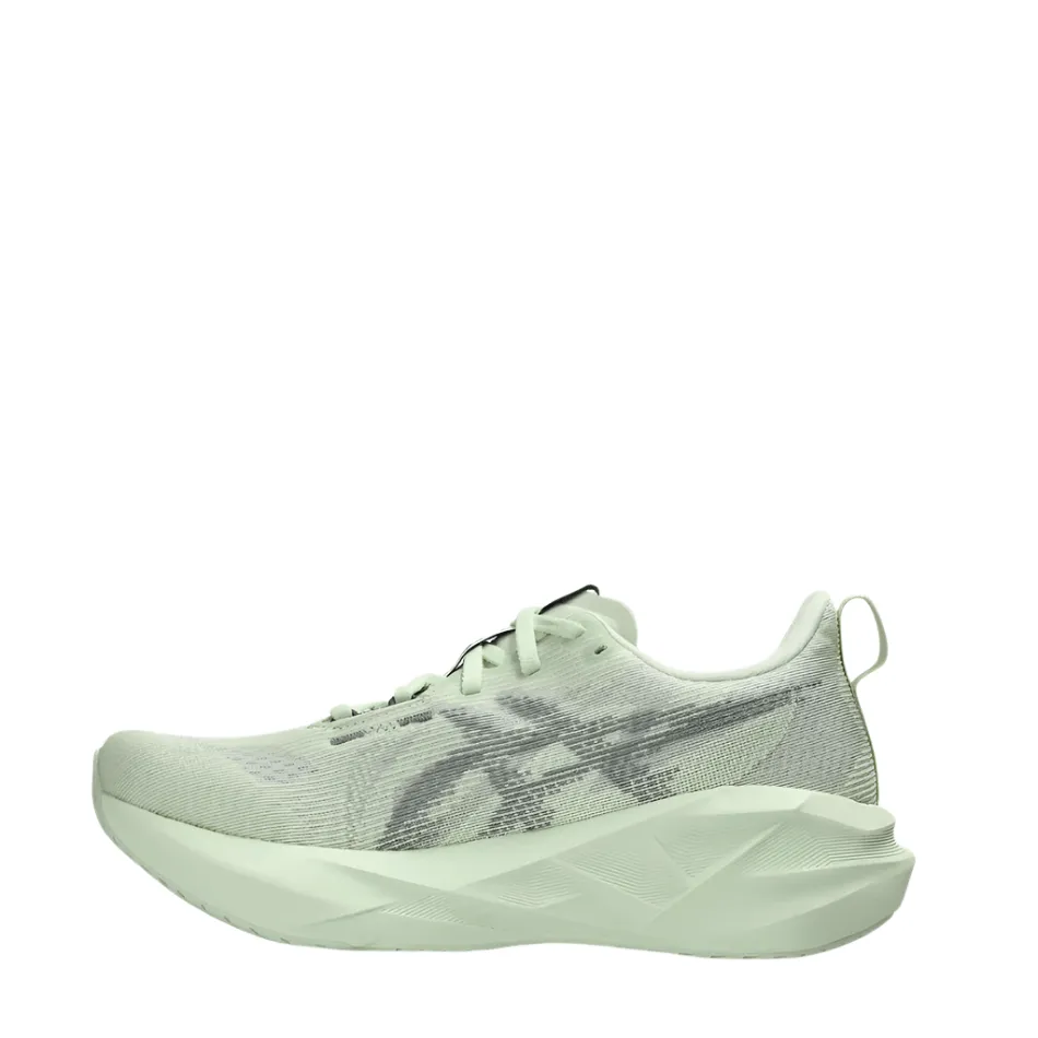 aerobic - specific shoes activity - specific shoes ASICS Women's NOVABLAST 5 Running Shoes in Whisper Green/Monument Blue AW25