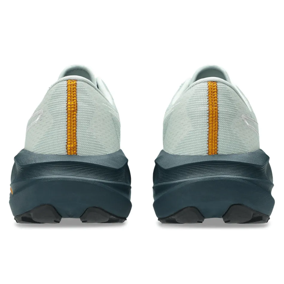Foam Midsole ASICS Men's NOVABLAST 5 TR Running Shoes in Nature Bathing/Lichen Rock AW25