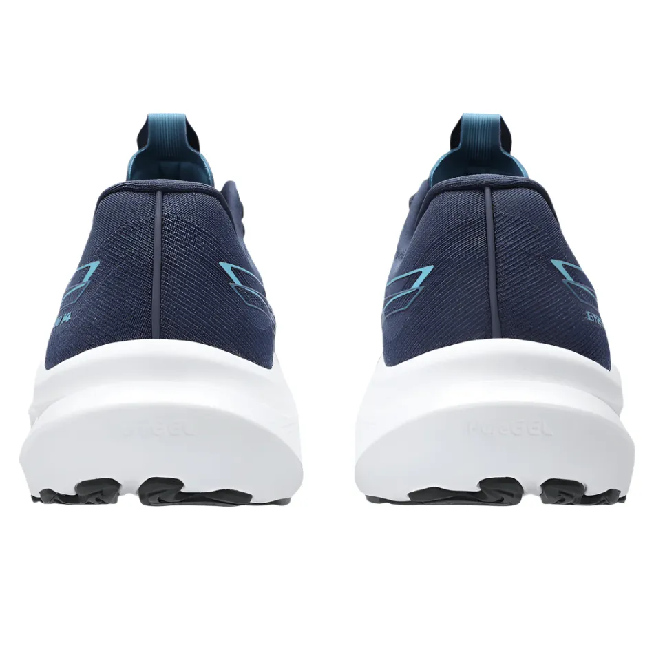 arch - supported running wear ASICS Men's GT-2000 v14 Running Shoes in Midnight/Still Water AW25