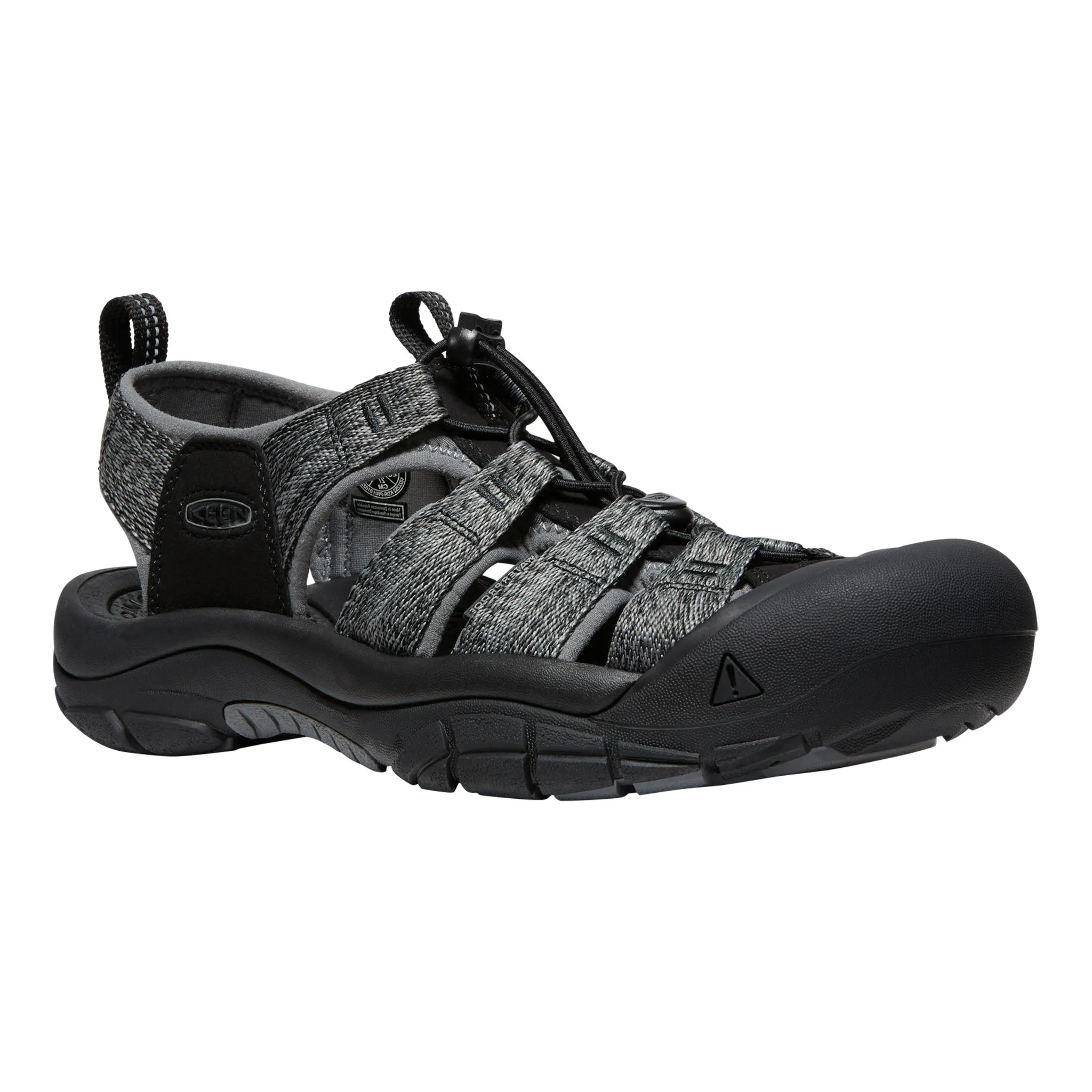 Snow Grip ergonomic Men's Newport H2 Black/Steel Grey