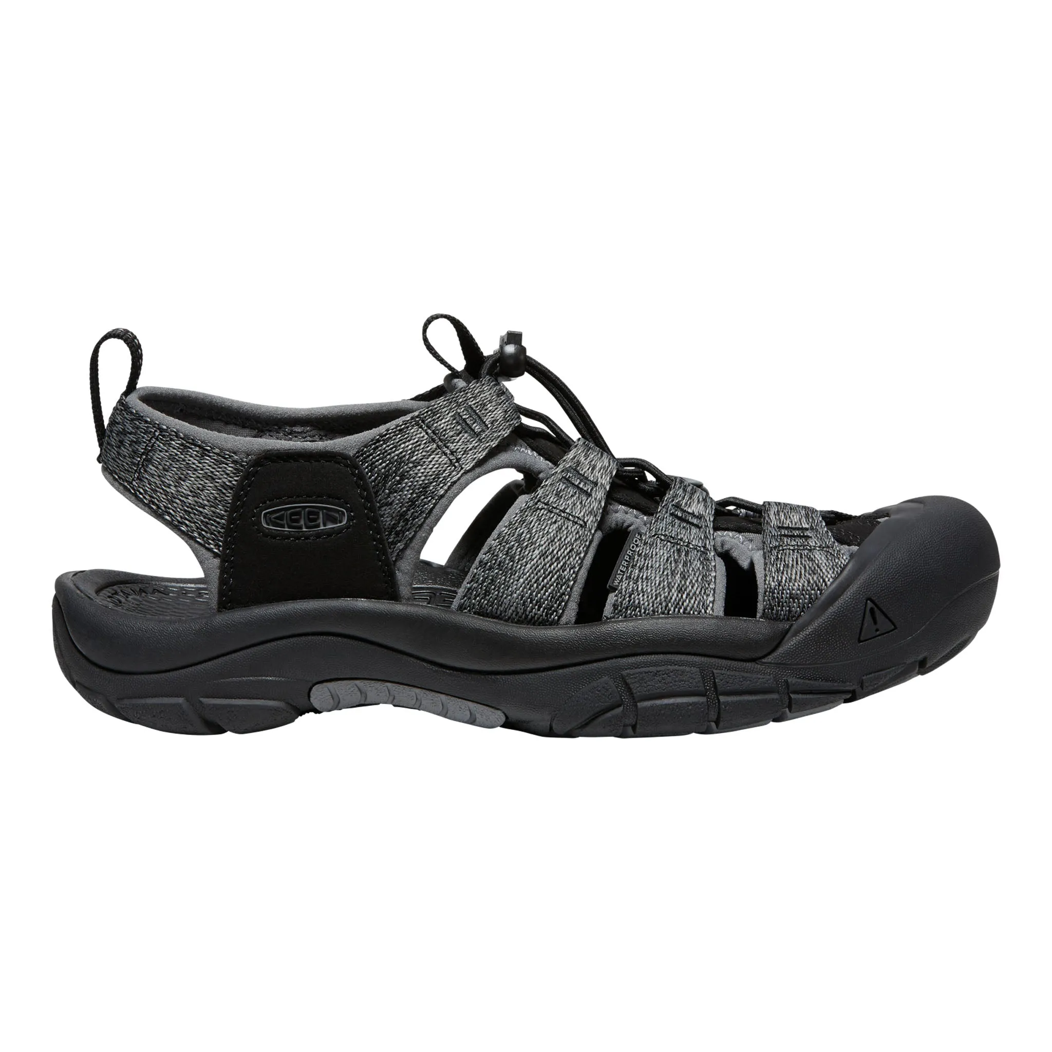 Men's Newport H2 Black/Steel Grey Stride Easy