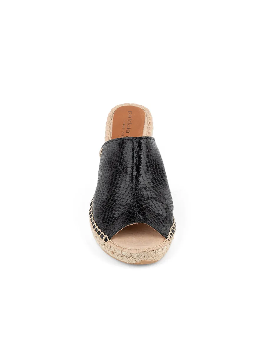 Jonie Peep-Toe Espadrille Fast Track Earth Brown