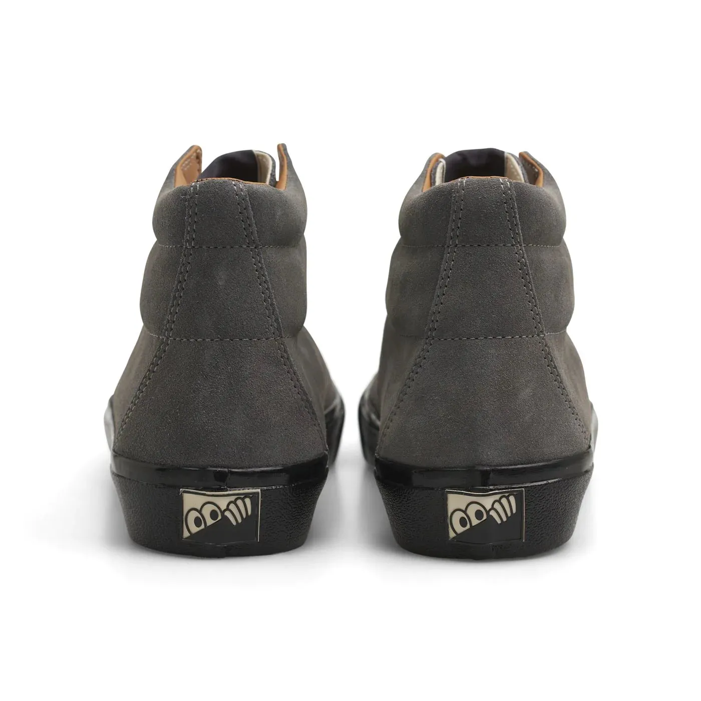 Last Resort AB VM003 Suede Hi Skate Shoes - Steel Grey / Black Trendy Fit Ankle Support