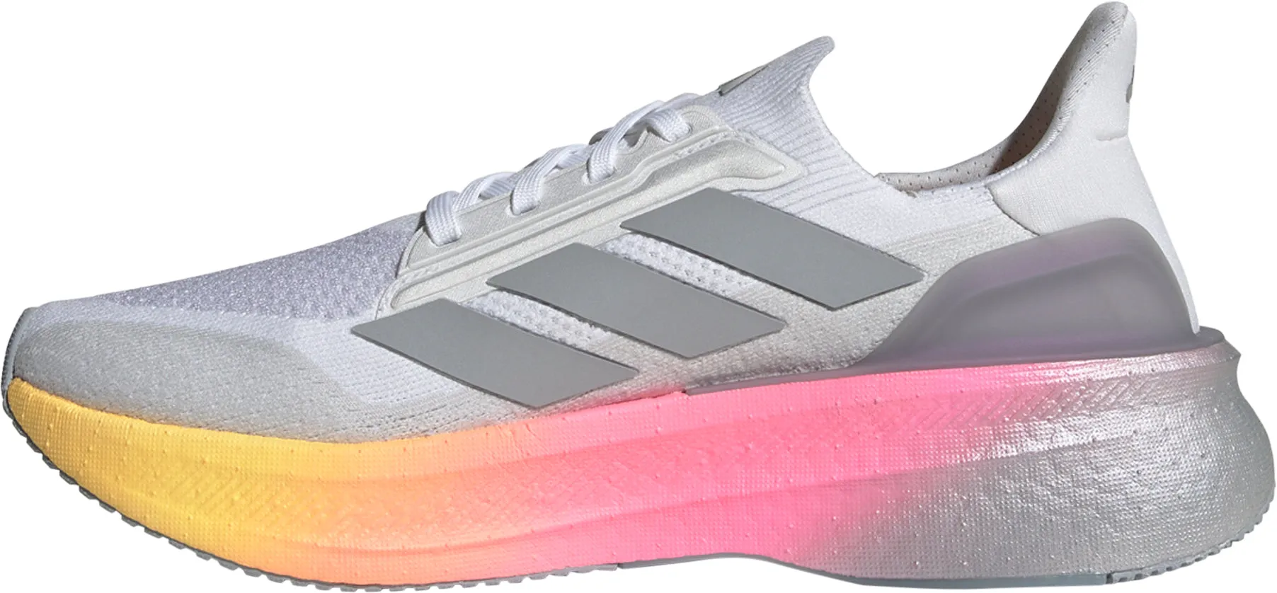 adidas Ultra Boost 5X Mens Running Shoes - White Breathable mesh New York